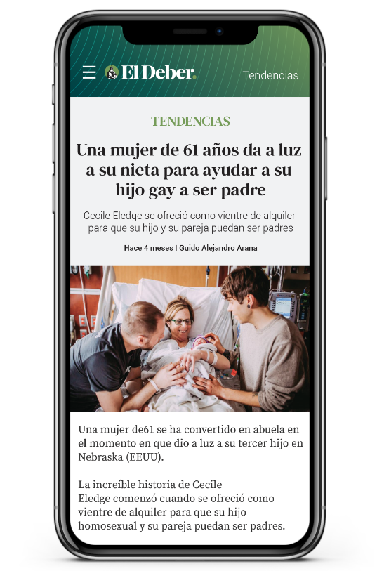 El Deber phone screencapture