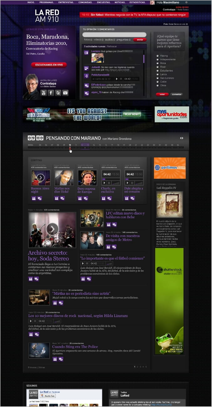 La Red screencapture