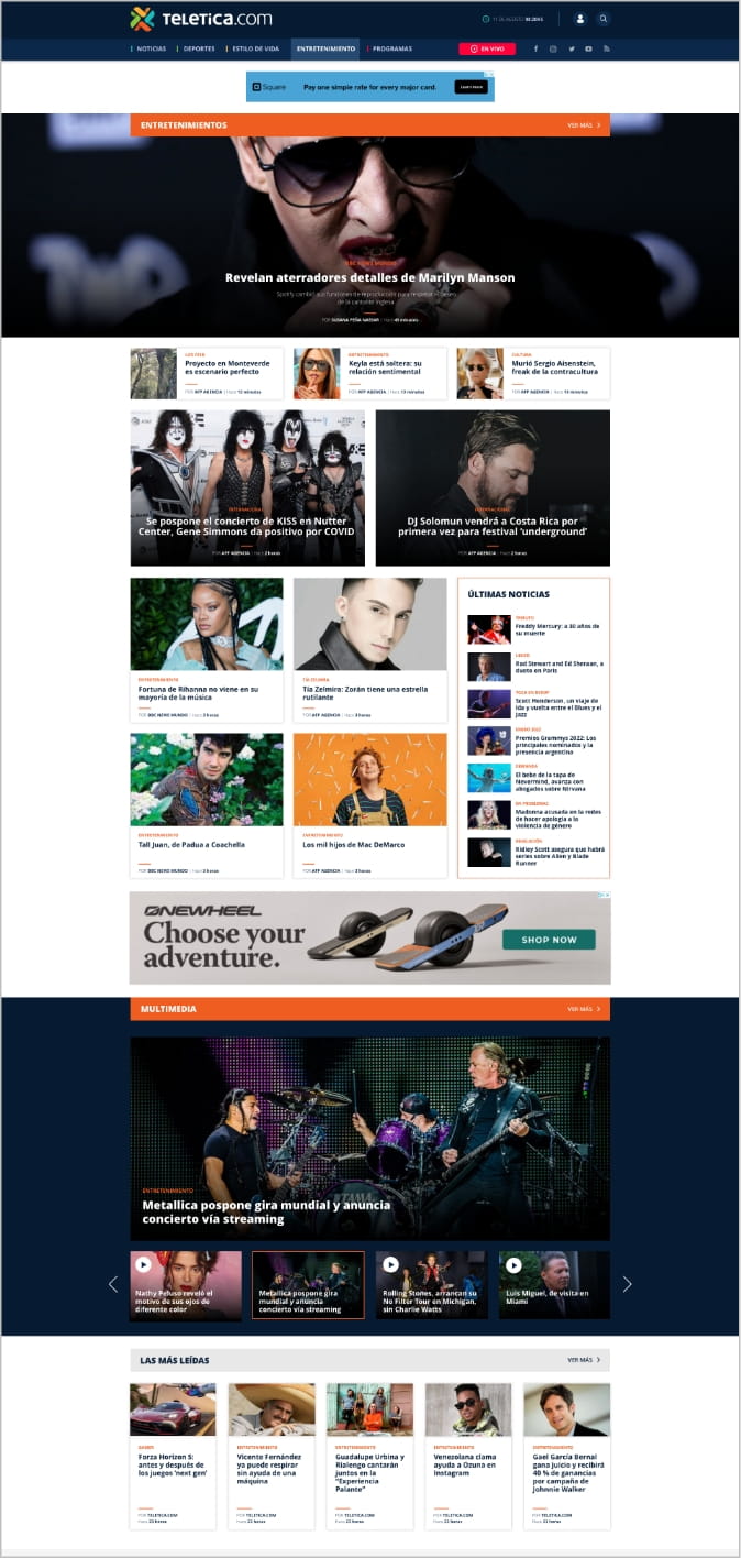 Teletica screencapture