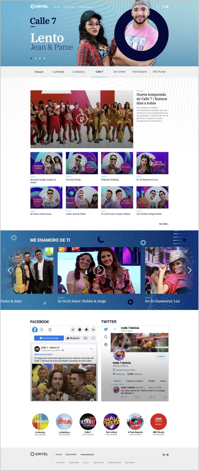 Unitel screencapture